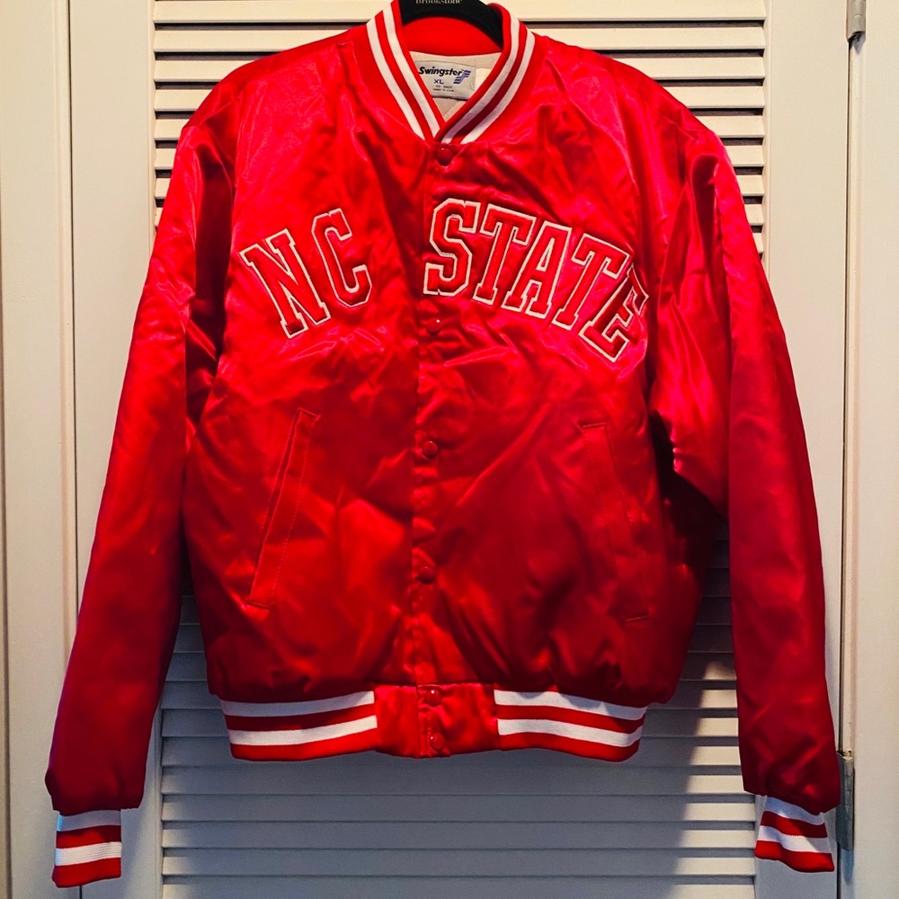 NC State Satin Jacket